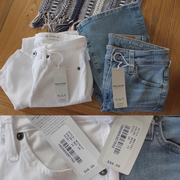 Buckle Big Star Jeans NWT (2) Bootcut and Cigarette Jeans 24 00 - Picture 1 of 13